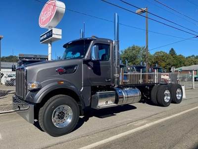 Peterbilt 567 Cab & Chassis Truck - Cummins, 605HP, 18 Speed Manual