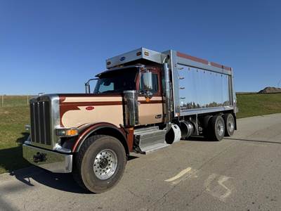 Peterbilt 589 Tandem Axle Cab & Chassis Truck - Cummins, 605HP, 18 Speed Manual