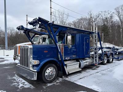 Peterbilt 589 Car Carrier Truck - Cummins, 565HP