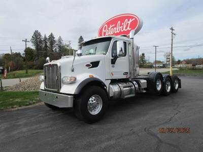 Peterbilt 567 Tri Axle Day Cab Truck - Cummins 605HP, 18 Speed Manual