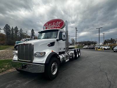 Peterbilt 567 Tri Axle Day Cab Truck - Cummins 605HP, 18 Speed Mdrive Hd Manual