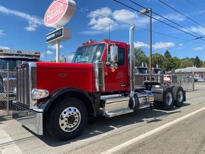 Peterbilt 589 Day Cab Truck - Cummins 565HP, 18 Speed Amt
