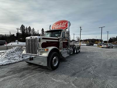 Peterbilt 589 Tri Axle Day Cab Truck - Cummins 605HP, 18 Speed Manual