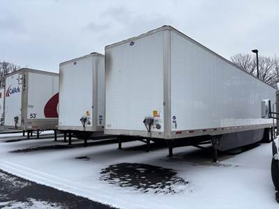 UTILITY 53 ft Dry Van Trailer - Roll up Door, Fixed Axle