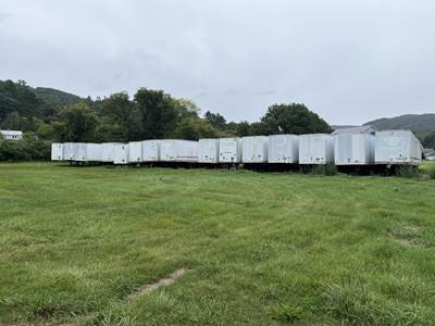 Wabash 53 ft Dry Van Trailer - Swing Door, Air Ride