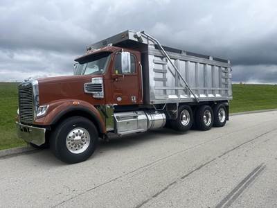 Freightliner Coronado 122 SD Tri Axle Dump Truck - Detroit 505HP, 6 Speed Allison Rds Automatic, 18' Dump