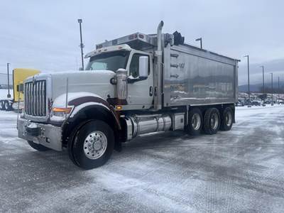 International HX Tri Axle Dump Truck - Cummins 565HP, 18 Speed Manual
