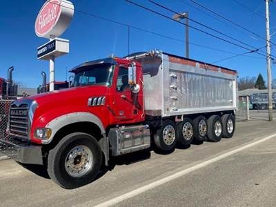 Mack Granite CU713 Dump Truck - MP8 445HP, 13 Speed Manual
