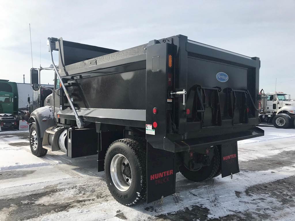 2020 Peterbilt 337 Single Axle Dump Truck Paccar 350HP, Automatic, 12