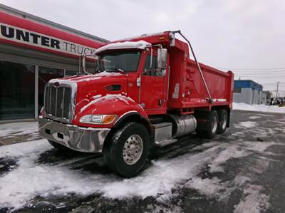 Peterbilt 348 Dump Truck - Paccar 350HP, 6 Speed Allison Rds Automatic