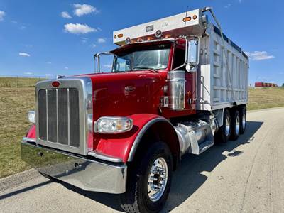 Peterbilt 367 Tri Axle Dump Truck - Cummins 500HP, 8Ll Manual, 19' Dump