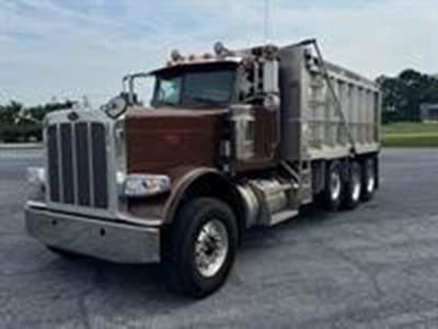 Peterbilt 389 Tri Axle Dump Truck - Cummins 450HP, 13 Speed Amt