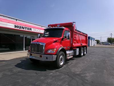 Peterbilt 548 Dump Truck - Paccar 360HP, 6 Speed Allison Rds Automatic