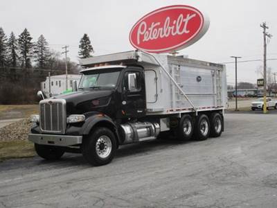 Peterbilt 567 Tri Axle Dump Truck - Paccar 455HP, 8Ll Manual, 19.5' Dump