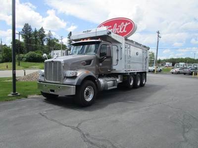 Peterbilt 567 Tri Axle Dump Truck - Paccar 455HP, 8Ll Manual, 19.5' Dump