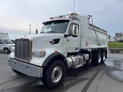 Peterbilt 567 Tri Axle Dump Truck - Paccar 510HP, 6 Speed Allison Rds Automatic, 17.5' Dump