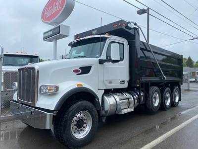 Peterbilt 567 Dump Truck - Cummins 565HP, 18 Speed Manual