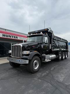 Peterbilt 567 Tri Axle Dump Truck - Cummins 500HP, 18 Speed Amt