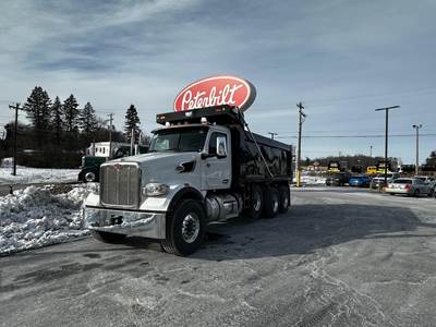 Peterbilt 567 Tri Axle Dump Truck - Cummins 525HP, 18 Speed Endurant Amt, 18' Dump