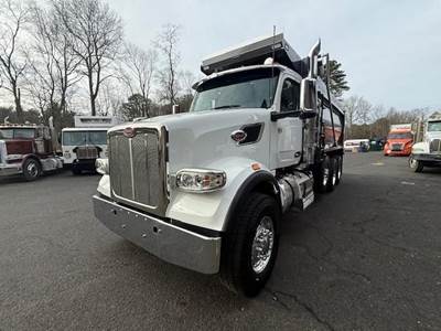 Peterbilt 567 Tri Axle Dump Truck - Cummins 565HP, 12 Speed Endurant Amt