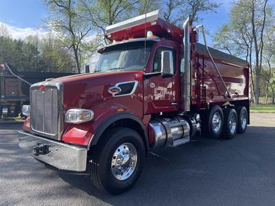 Peterbilt 567 Tri Axle Dump Truck - Cummins 565HP, 6 Speed Allison Rds Automatic