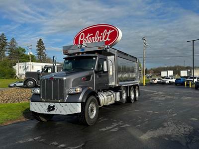Peterbilt 567 Dump Truck - Paccar 510HP, 18 Speed Amt, 19' Dump