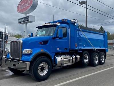 Peterbilt 567 Dump Truck - Cummins 565HP, 6 Speed Automatic
