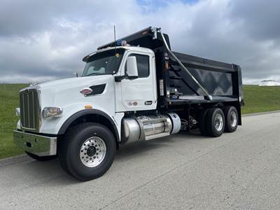 Peterbilt 567 Tri Axle Dump Truck - Cummins 500HP, 18 Speed Endurant Amt, 18' Dump