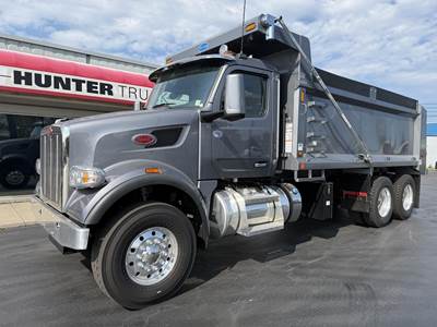 Peterbilt 567 Dump Truck - Paccar 485HP, 6 Speed Allison Rds Automatic, 18' Dump