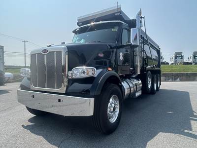 Peterbilt 567 Tri Axle Dump Truck - Cummins 565HP, 6 Speed Allison Rds Automatic, 18' Dump