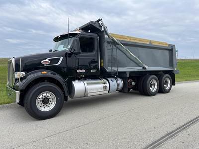 Peterbilt 567 Tri Axle Dump Truck - Cummins 500HP, 18 Speed Endurant Amt, 18' Dump