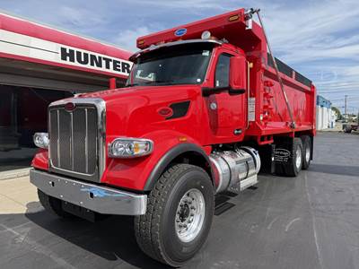 Peterbilt 567 Dump Truck - Paccar 510HP, 6 Speed Allison Rds Automatic