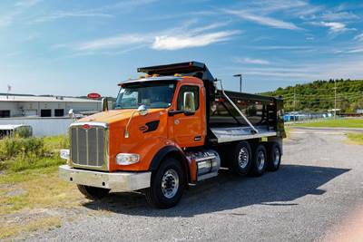 Peterbilt 567 Tri Axle Dump Truck - Paccar 430HP, 12 Speed Endurant Amt