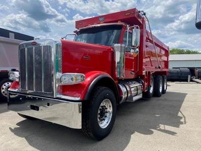 Peterbilt 589 Dump Truck - Cummins 565HP, 18 Speed Manual