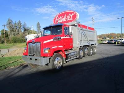 Western Star 4700 Quad Axle Dump Truck - Detroit 470HP, 10 Speed Manual, 17' Dump