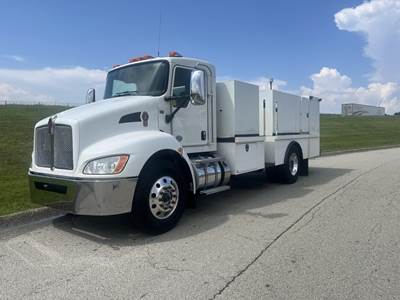 Kenworth T370 Single Axle Fuel & Lube Truck - Paccar, 325HP, 6 Speed Allison Rds Automatic