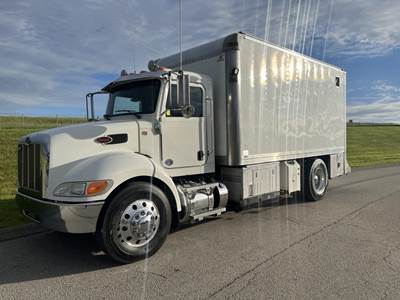 Peterbilt 337 Single Axle Fuel & Lube Truck - Paccar, 350HP, 6 Speed Allison Rds Automatic