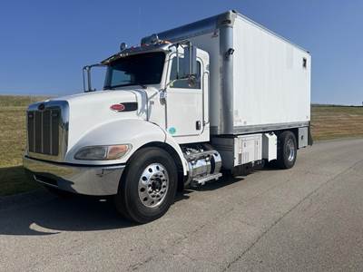 Peterbilt 337 Single Axle Fuel & Lube Truck - Paccar, 350HP, 6 Speed Allison Rds Automatic