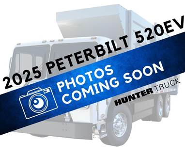 Peterbilt 520 Tandem Axle Garbage Truck - E Electric Company, 671HP, Amt