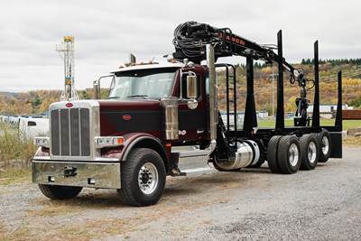 Barko 80XLE Truck-Mounted Log Loader