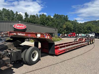 Talbert 55 SA-RC Lowboy Trailer
