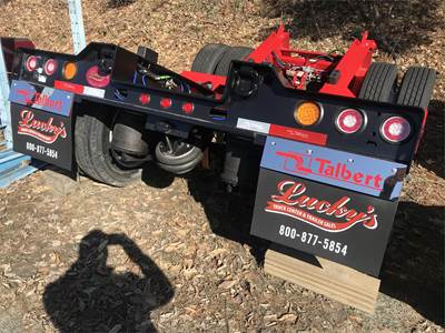 Talbert AXLE ATTACHMENT Lowboy Trailer