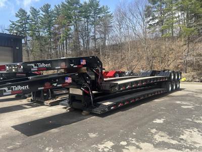 Talbert T(4)-55CC-HRG-T1 Lowboy Trailer