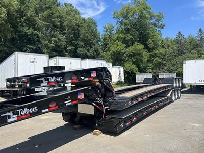 Talbert T(4)-55CC-HRG-T1 Lowboy Trailer