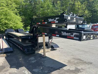 Talbert T(4)-55CC-HRG-T1 Lowboy Trailer