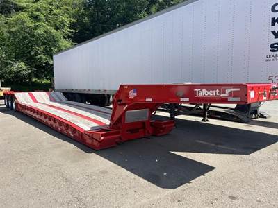 Talbert T(4)-55CC-RP-HRG-T1 Lowboy Trailer