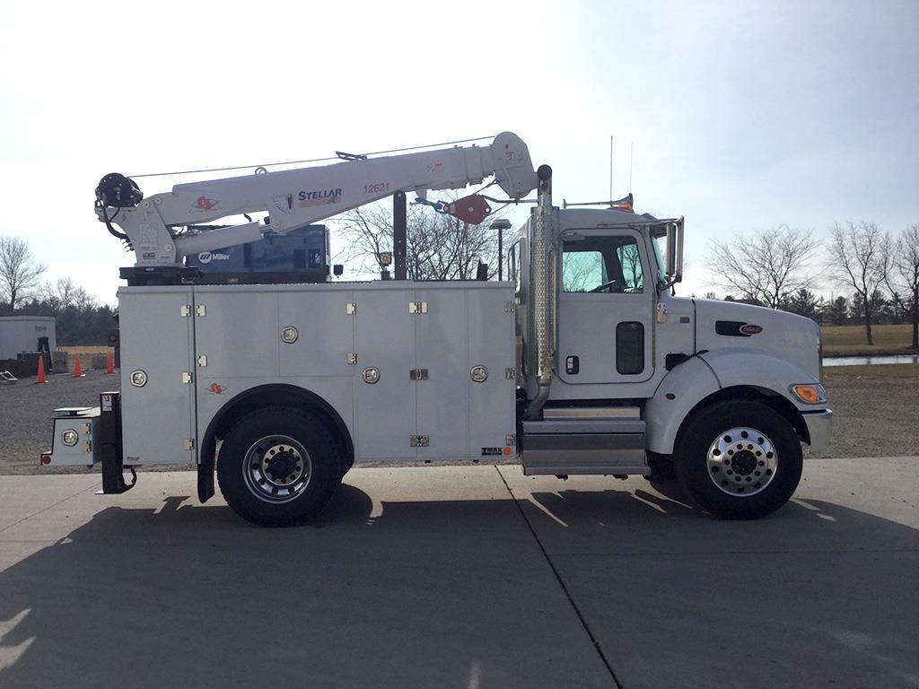 2020 Peterbilt 337 Single Axle Mechanic / Service Truck Paccar PX7