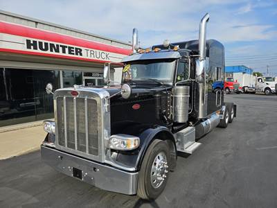 Peterbilt 389 Sleeper Semi Truck - 80" Raised Roof Sleeper, Cummins 450HP, 9 Speed Manual