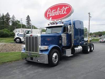 Peterbilt 389 Sleeper Semi Truck - 72" Mid Roof Sleeper, Cummins 500HP, 13 Speed Manual