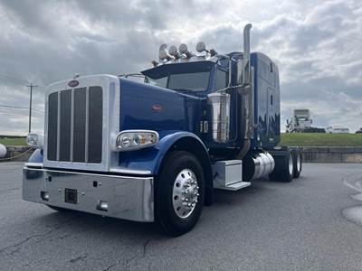 Peterbilt 389 Sleeper Semi Truck - 72" Mid Roof Sleeper, Cummins 500HP, 13 Speed Manual
